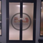 Jual Stiker Kaca Sandblast Custom Print Bali
