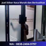 Jasa Pasang Stiker Kaca di Malang