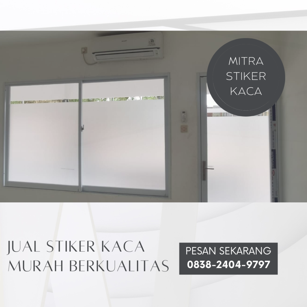Jual Stiker Kaca Jendela di Jogja
