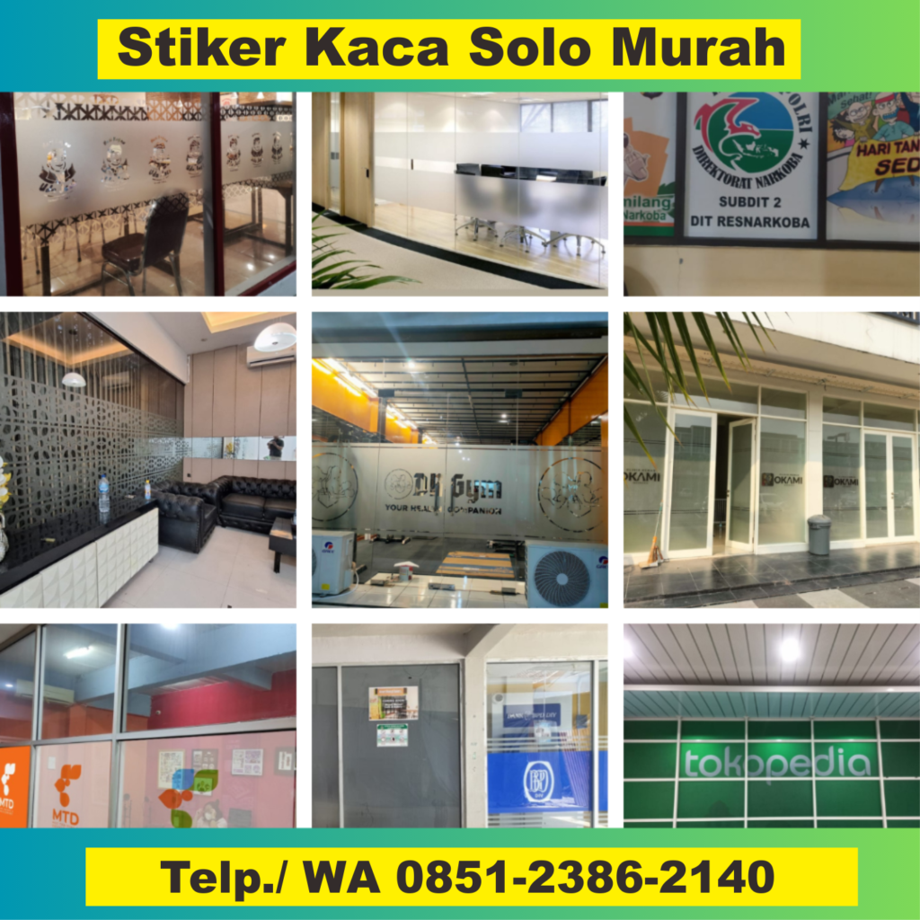 stiker kaca solo