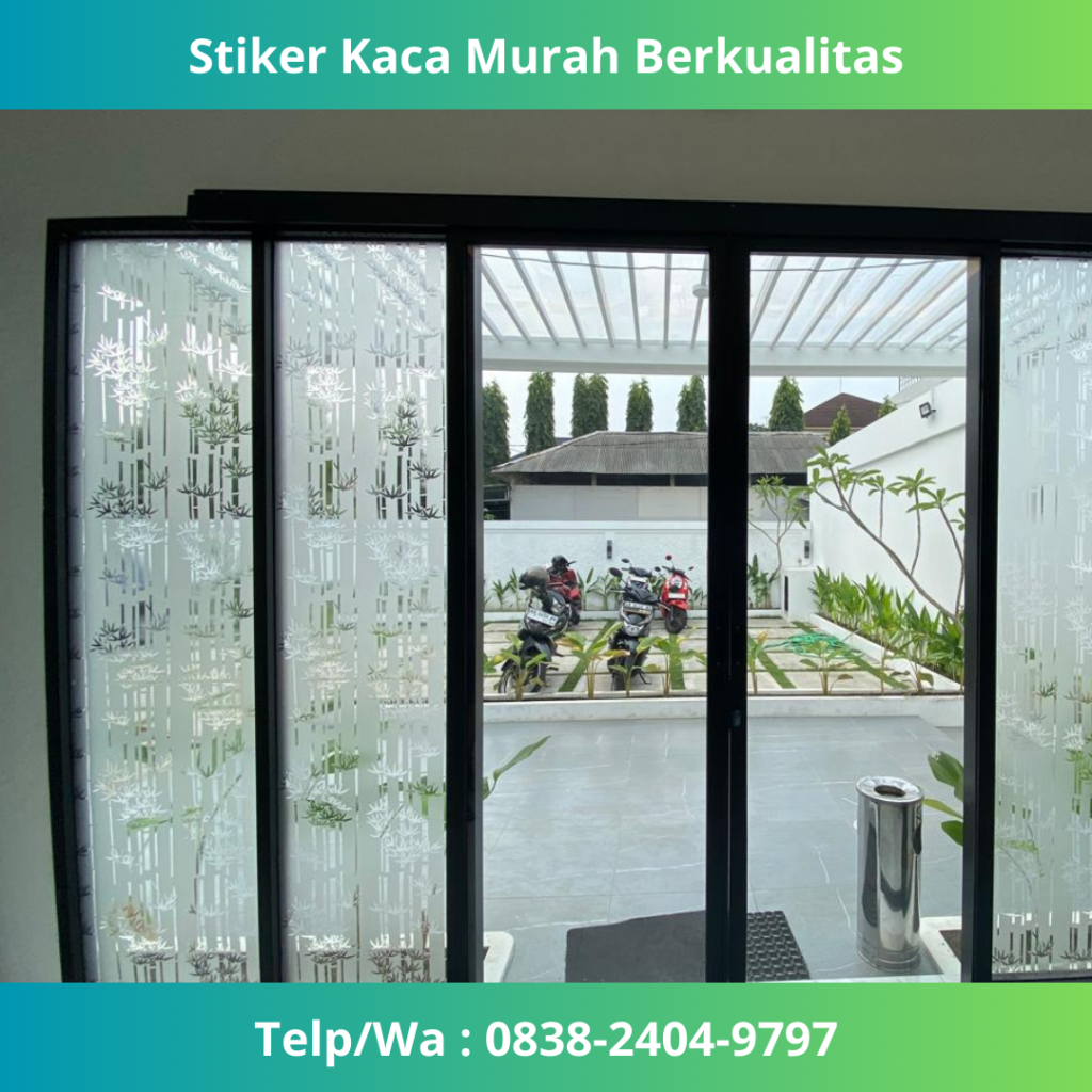Jual Stiker Kaca di Pasuruan