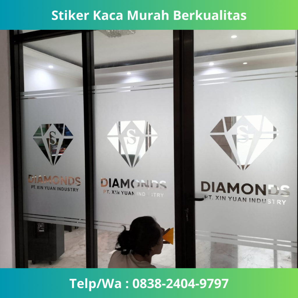 Jual Stiker Kaca di kudus