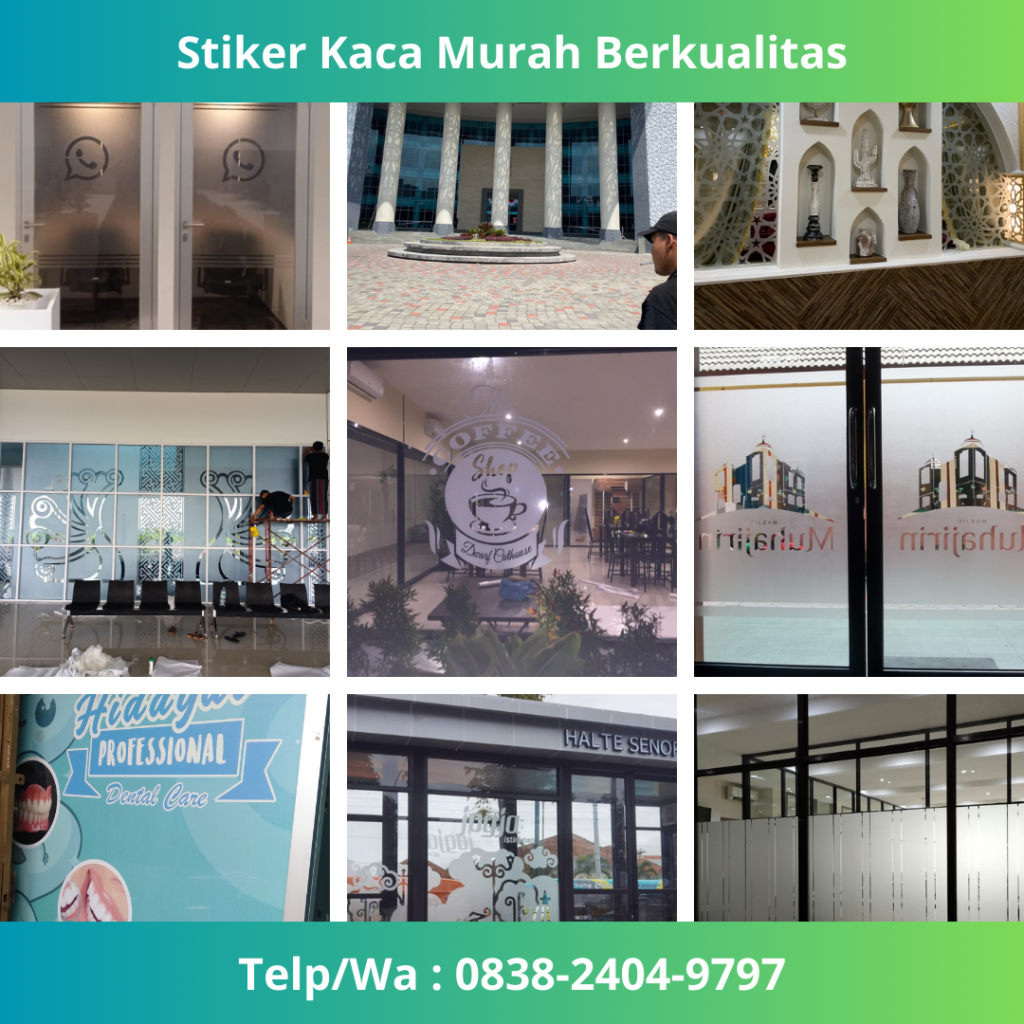 Toko Stiker Kaca Semarang