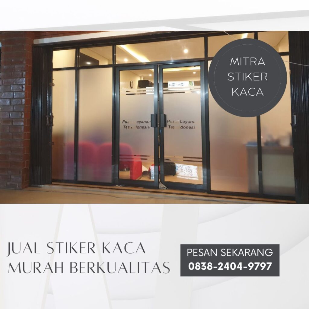 Tempat Beli Stiker Kaca Murah di Solo
