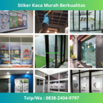 Jual Stiker Kaca Murah Surabaya dan Sekitarnya