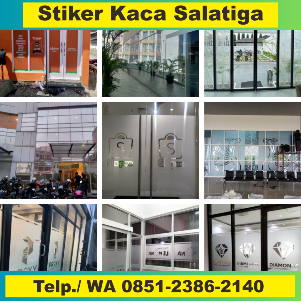 stiker kaca salatiga