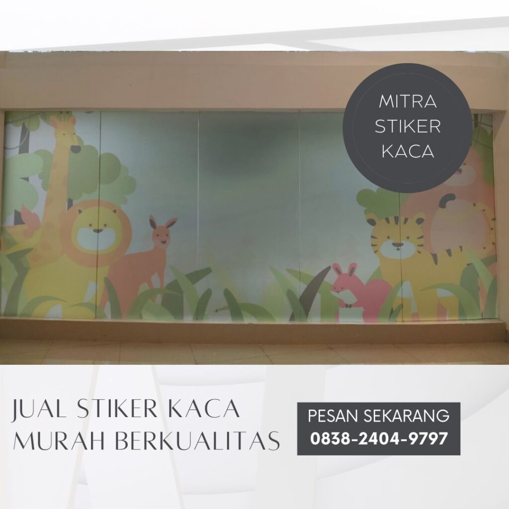Distributor Stiker Kaca di Surabaya