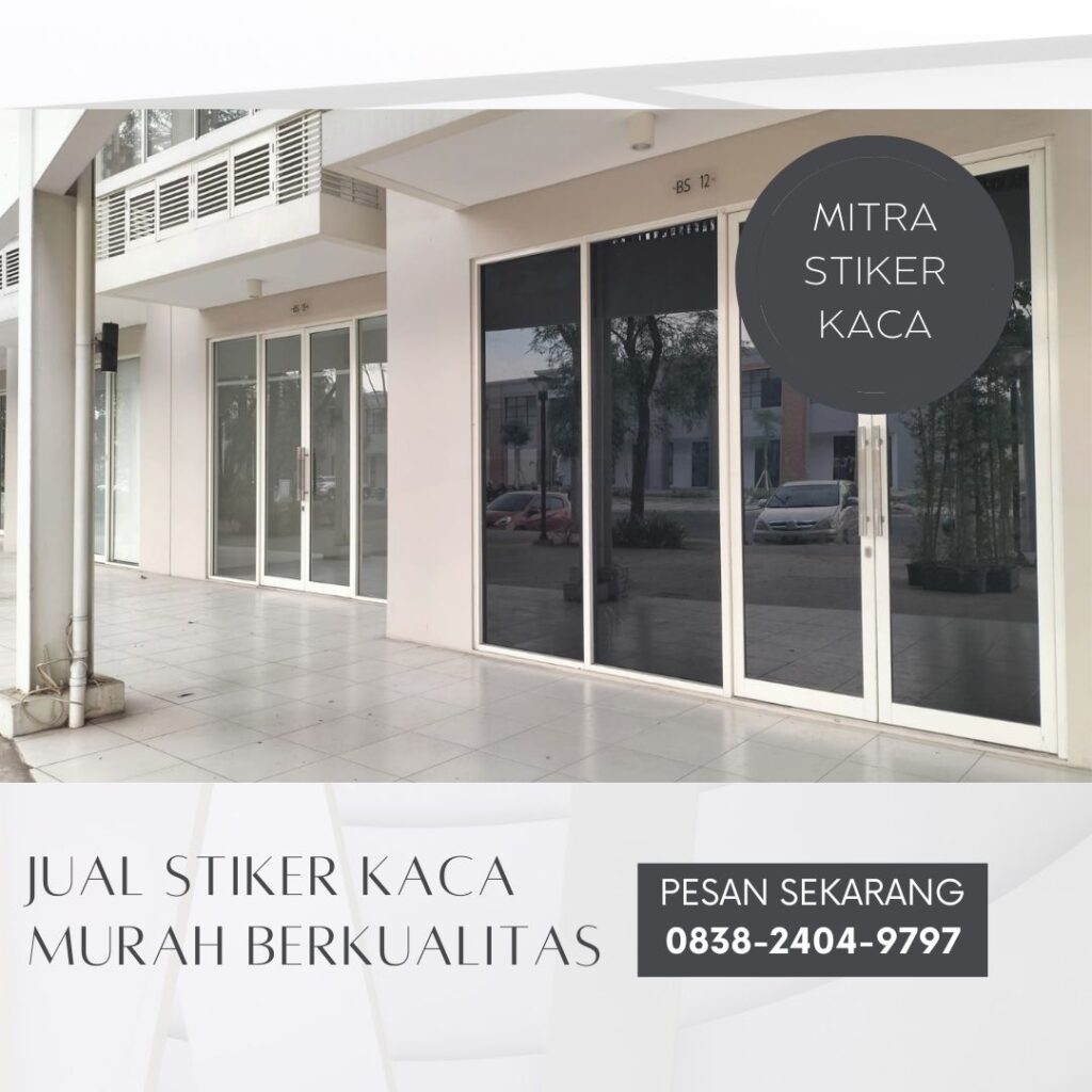 Jual Stiker kaca Film Black di Surabaya