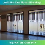 Kulakan Stiker Kaca Sandblast di Surabaya