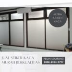 Toko Stiker Kaca Sandblast Es di Surabaya