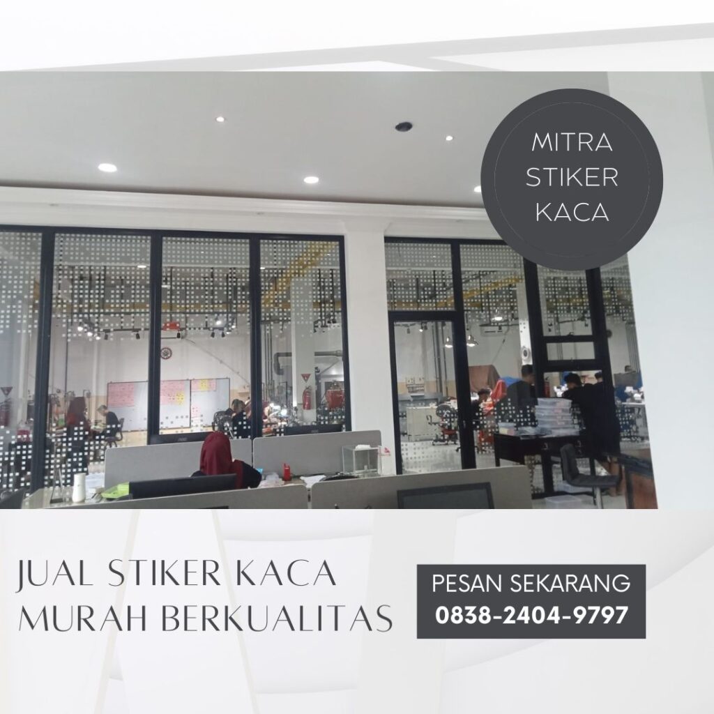 Toko Stiker kaca Jendela di Surabaya