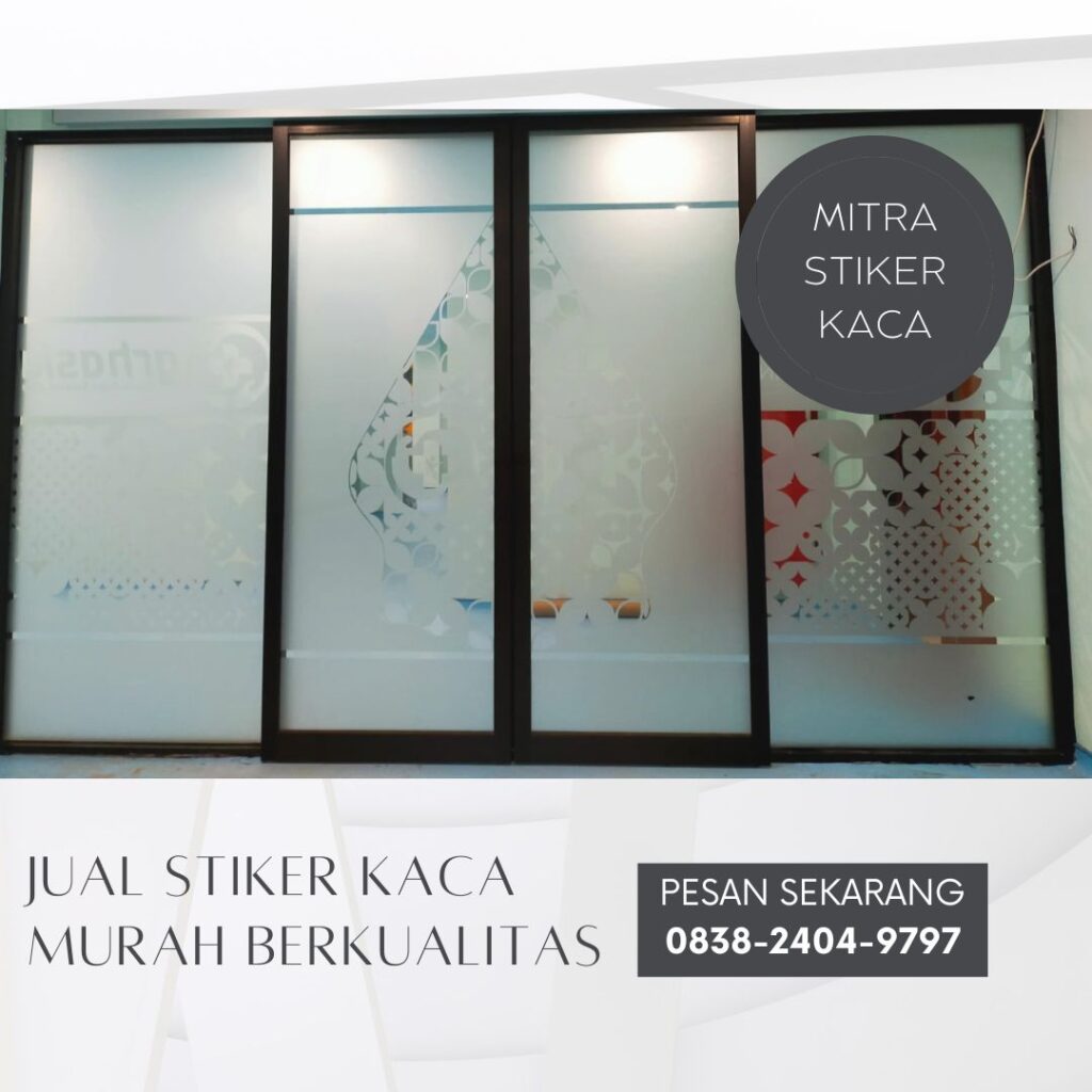Toko Untuk Stiker Kaca di Surabaya