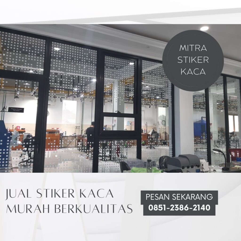 Jual Stiker Kaca Solid di Surabaya