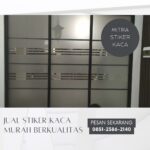 Stiker Kaca Jendela & Stiker Kaca Sandblast di Surabaya