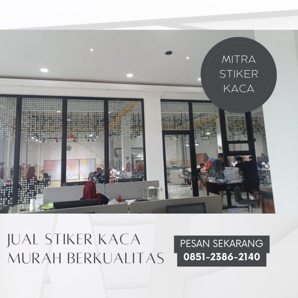 Stiker Kaca Murah semua Varian di Surabaya