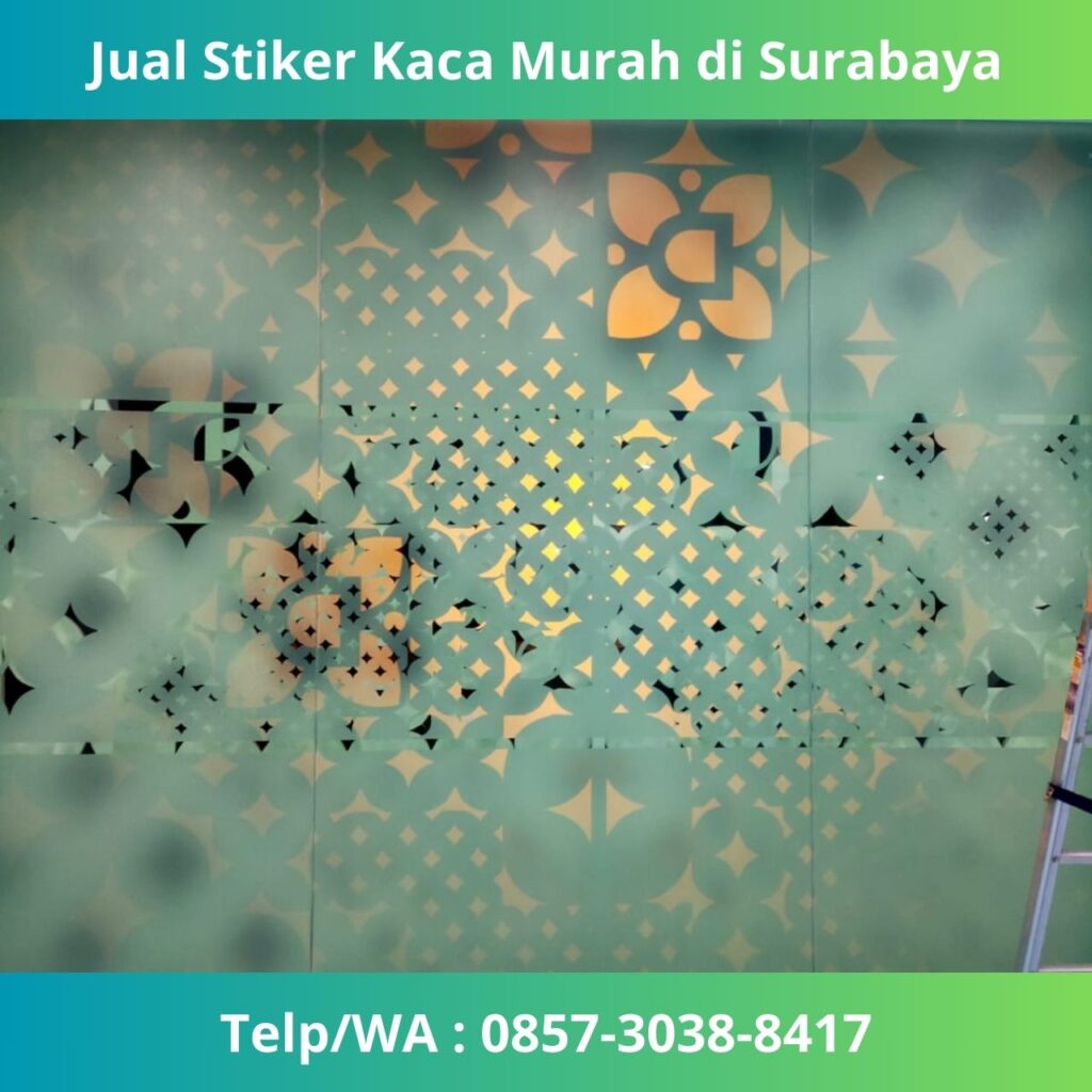 Jual Sticker Kaca di Surabaya